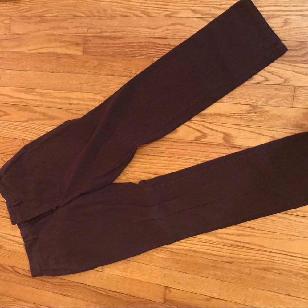 Burgundy work slacks 👖